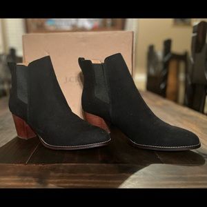 Women’s J. Crew Rory Microsuede Heeled Boots